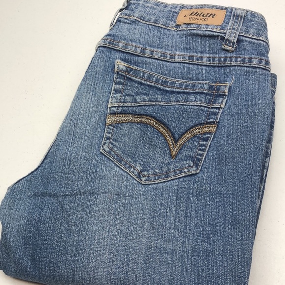 VINTAGE BONGO MILAN FLARE JEANS 11/31x33” 😎